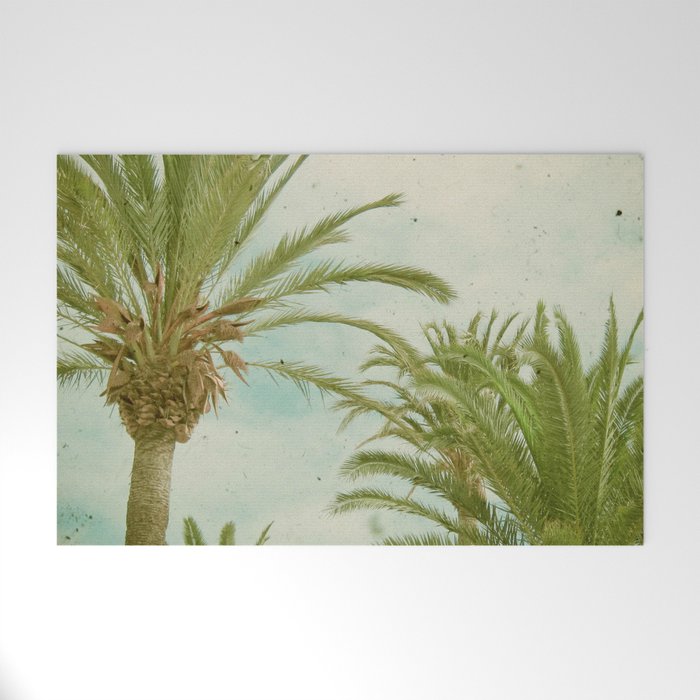 Palm Trees Welcome Mat Gallery Image 1