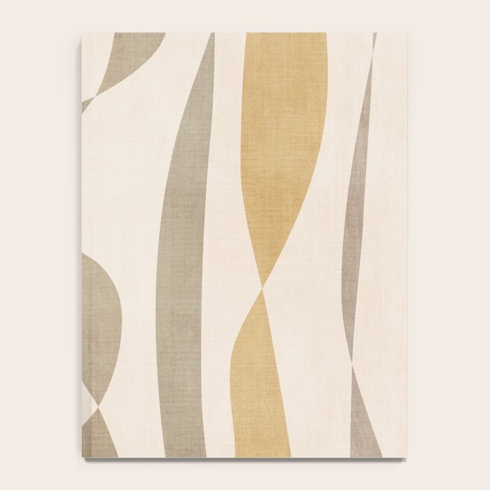 Neutral Soft Tones Modern Lines Artworks Notebook Gallery Image 4