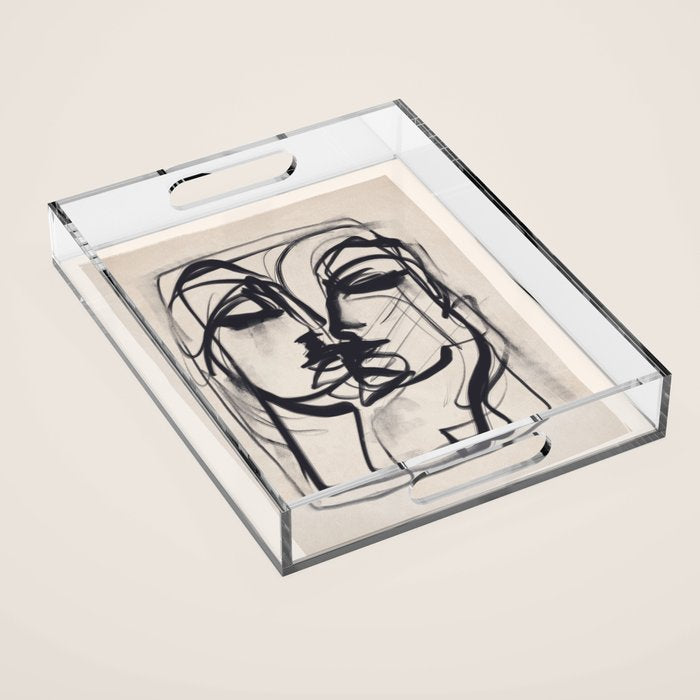 Kiss 5 Acrylic Tray Gallery Image 1