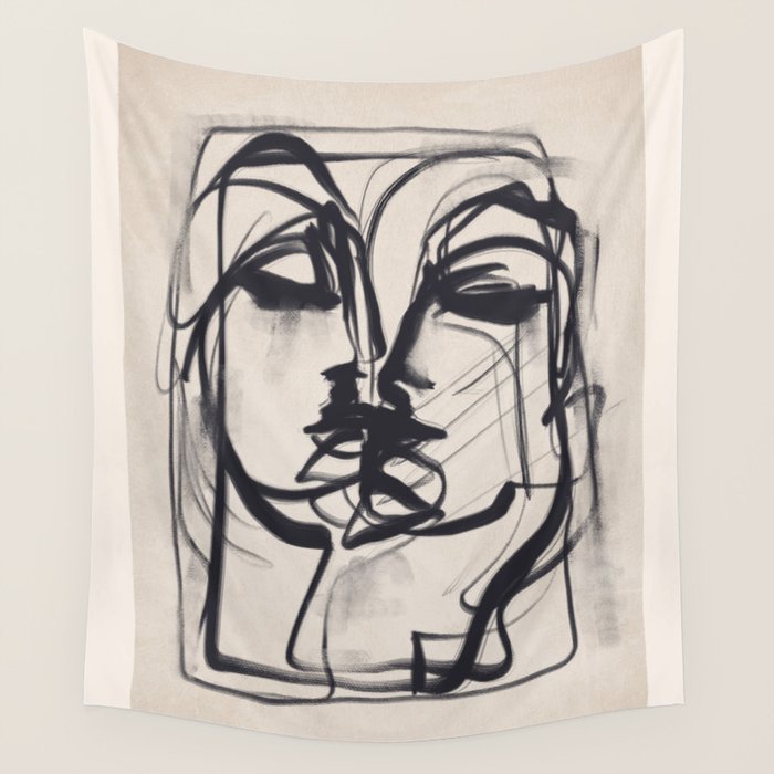 Kiss 5 Wall Tapestry Gallery Image 1