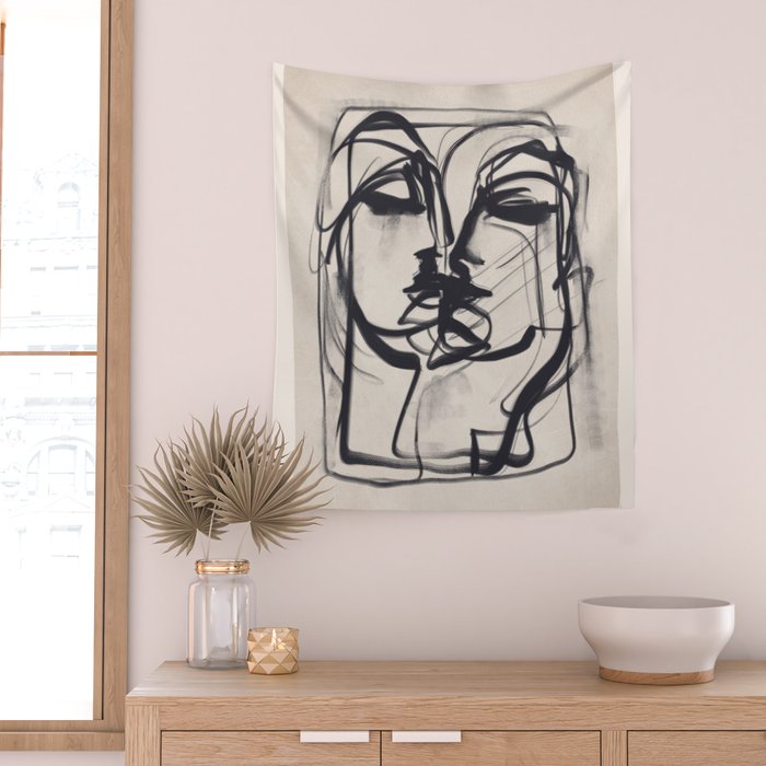 Kiss 5 Wall Tapestry Gallery Image 2