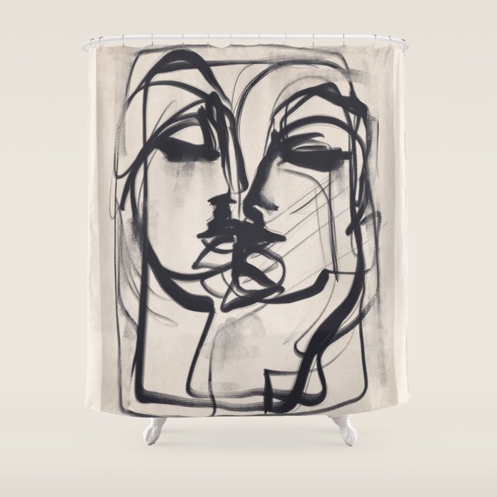 Kiss 5 Shower Curtain Gallery Image 1