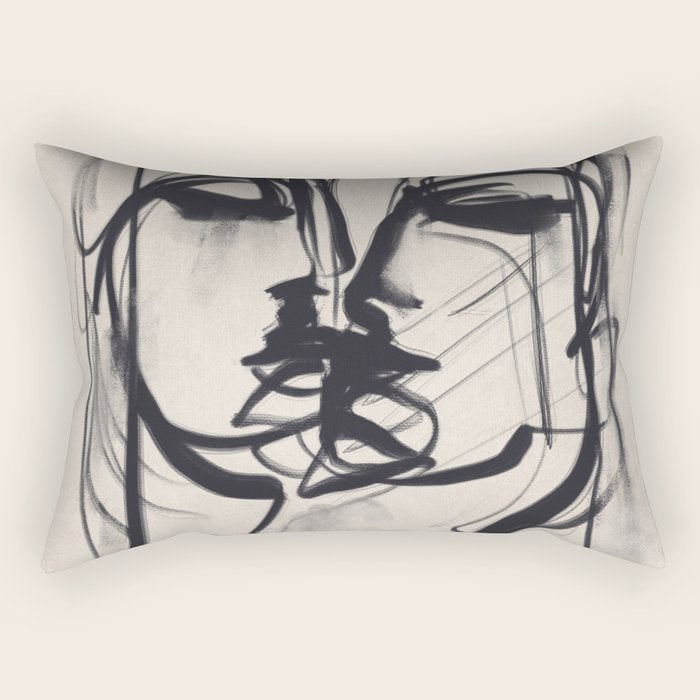 Kiss 5 Rectangular Pillow Gallery Image 1