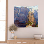 Maynard Dixon High in the Morning Wall Tapestry Gallery Image 2