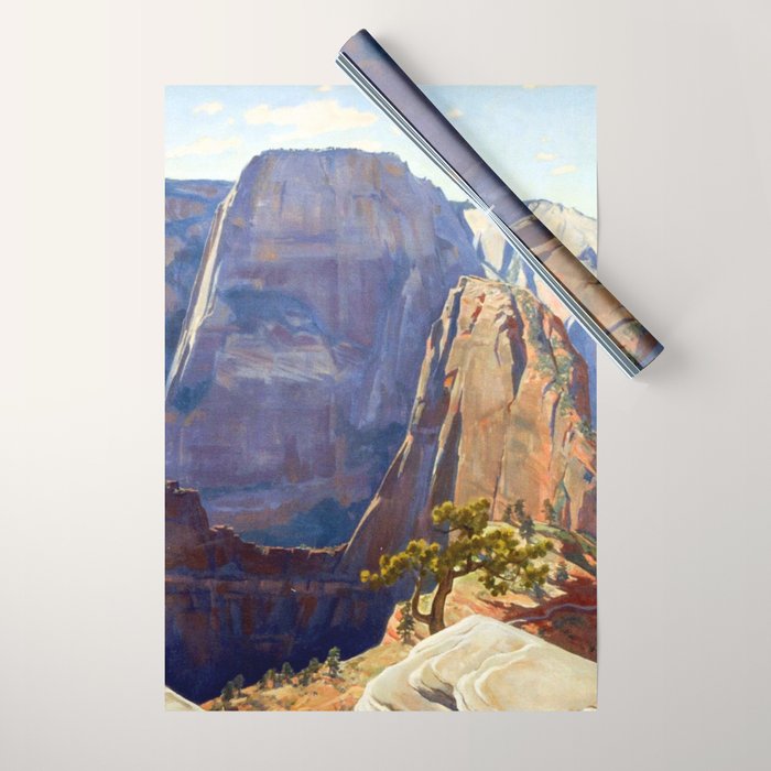 Maynard Dixon High in the Morning Wrapping Paper Gallery Image 1