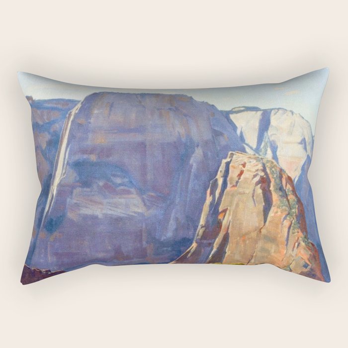 Maynard Dixon High in the Morning Rectangular Pillow Gallery Image 1