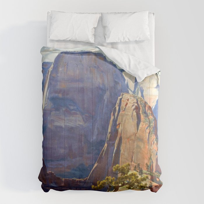 Maynard Dixon High in the Morning Comforter Gallery Image 1