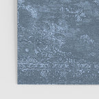 Antique Persian Vintage Rug Petrol Blue Poster Gallery Image 3