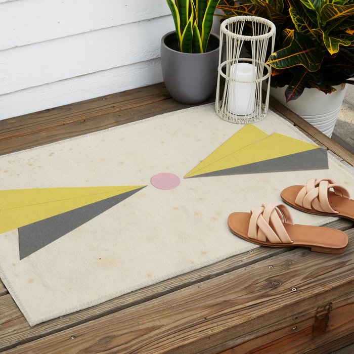 Fan Outdoor Rug Gallery Image 2