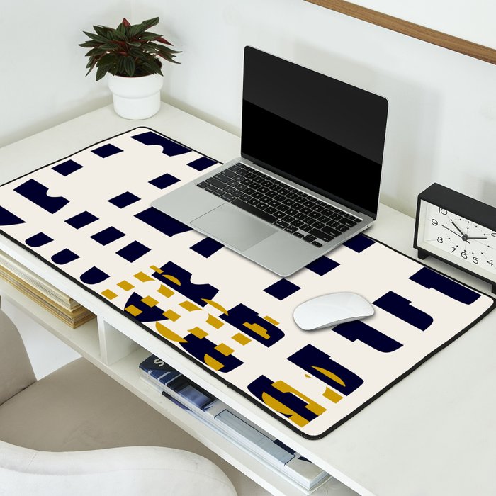 expectant iteration not a circle Desk Mat Gallery Image 2