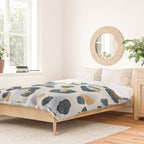Snow Leopard Print Duvet Cover Gallery Image 2