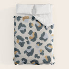 Snow Leopard Print Duvet Cover Gallery Image 6