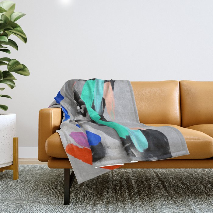 The Performance of Thought Throw Blanket Gallery Image 1