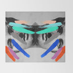 The Performance of Thought Throw Blanket Gallery Image 2