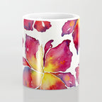 Iris Bloom - Red Palette Coffee Mug Gallery Image 4