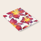 Iris Bloom - Red Palette Notebook Gallery Image 2