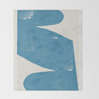 Blue Object Throw Blanket Gallery Image 2