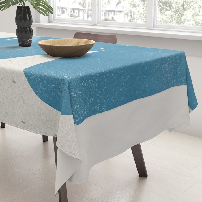Blue Object Tablecloth Gallery Image 3