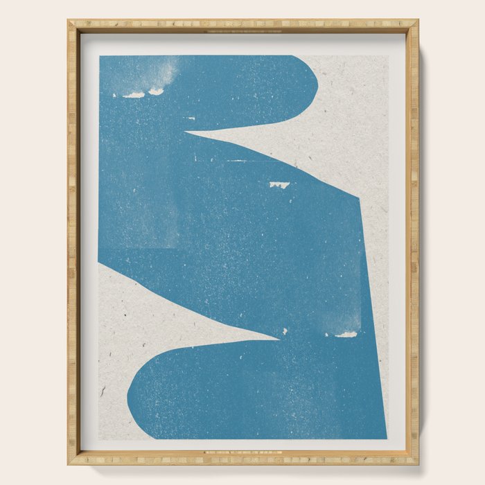 Blue Object Serving Tray Gallery Image 1