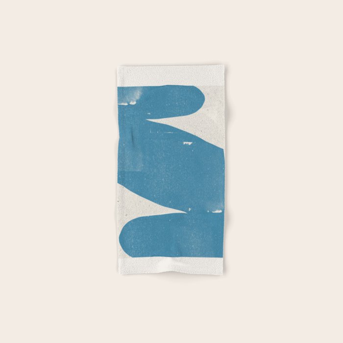 Blue Object Bath Towel Gallery Image 1