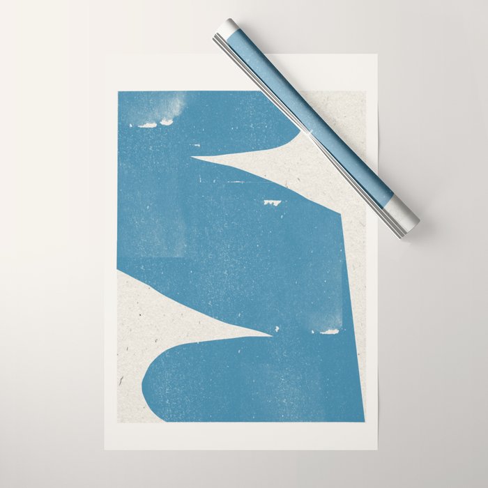 Blue Object Wrapping Paper Gallery Image 1