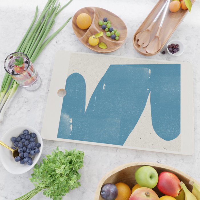 Blue Object Cutting Board Gallery Image 2