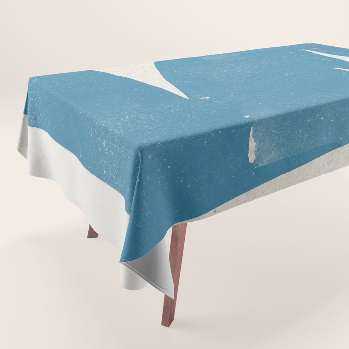 Blue Object Tablecloth Gallery Image 1