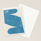 Blue Object Stationery Card Gallery Image 2