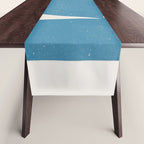 Blue Object Table Runner Gallery Image 1