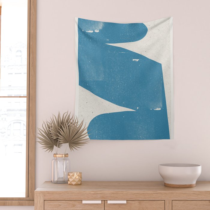 Blue Object Wall Tapestry Gallery Image 2
