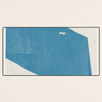 Blue Object Desk Mat Gallery Image 3