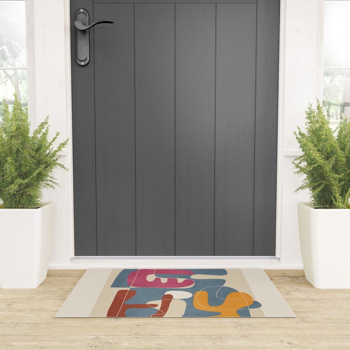 Organic Rhythms 5 Welcome Mat Gallery Image 3