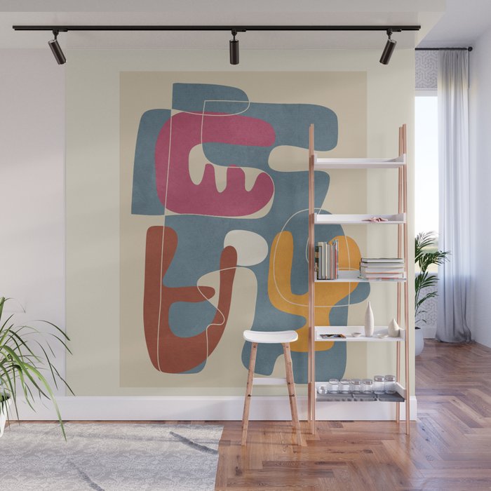 Organic Rhythms 5 Wall Mural Gallery Image 1