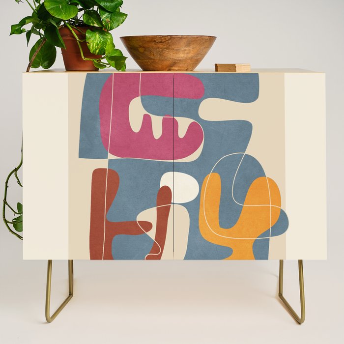 Organic Rhythms 5 Credenza Gallery Image 1