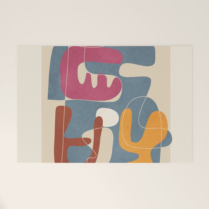 Organic Rhythms 5 Welcome Mat Gallery Image 1