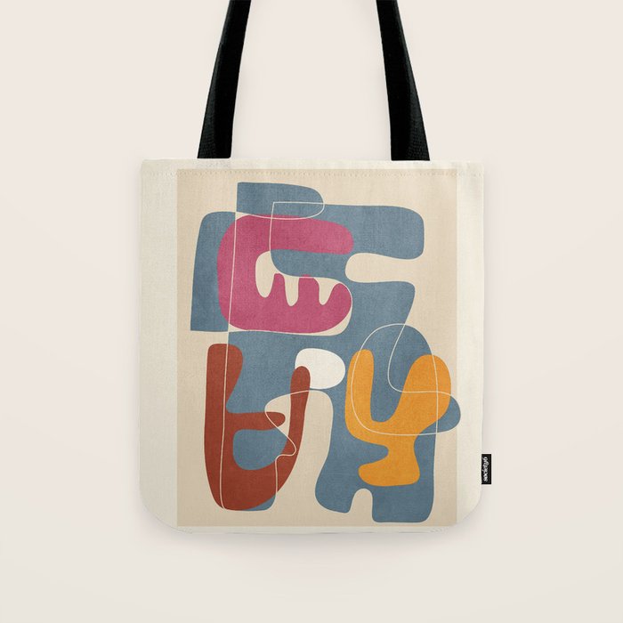 Organic Rhythms 5 Tote Bag Gallery Image 1