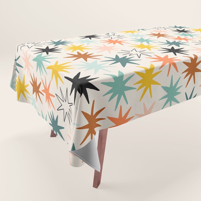 Star-struck earthy Tablecloth Gallery Image 1