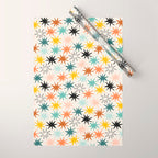 Star-struck earthy Wrapping Paper Gallery Image 1