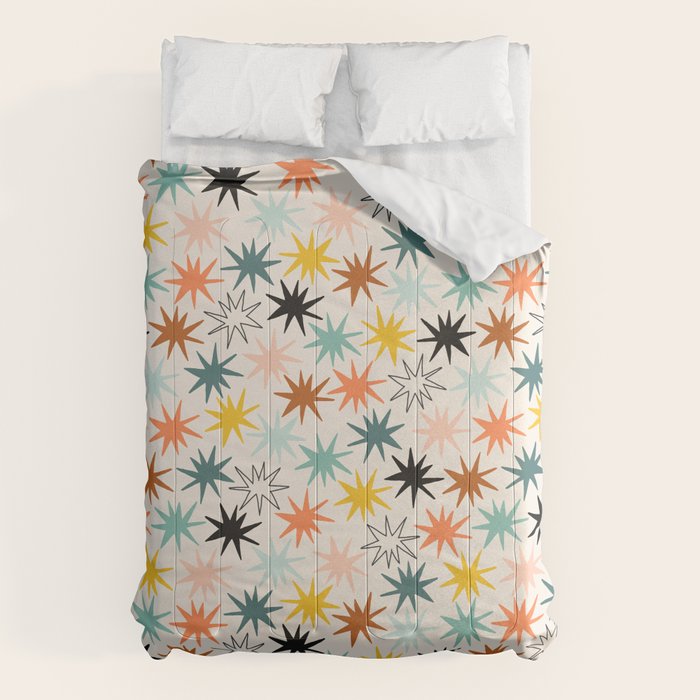 Star-struck earthy Comforter Gallery Image 6