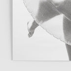 Black And White Film Photography - Girl On The Beach - Minimalist Summer Photo Art Print - Modern Photograph - Photographs Poster Gallery Image 3
