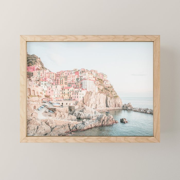 Positano, Italy Amalfi Coast Romantic Photography Mini Art Print Gallery Image 1