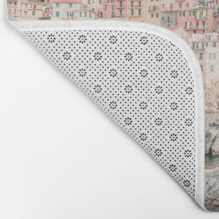 Positano, Italy Amalfi Coast Romantic Photography Bath Mat Gallery Image 2