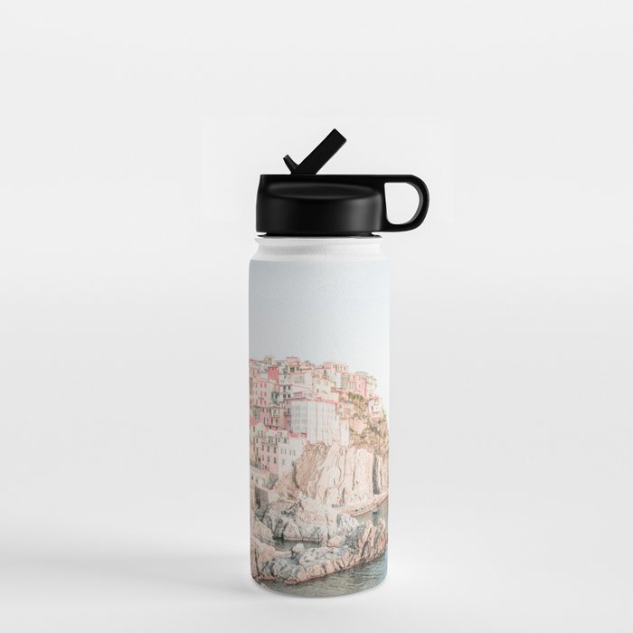 Positano, Italy Amalfi Coast Romantic Photography Water Bottle Gallery Image 1
