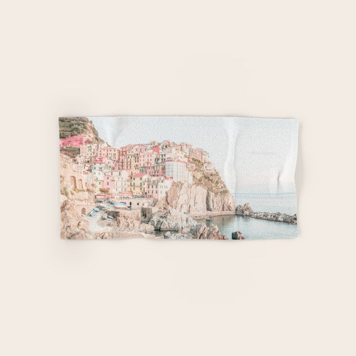 Positano, Italy Amalfi Coast Romantic Photography Bath Towel Gallery Image 1