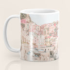 Positano, Italy Amalfi Coast Romantic Photography Coffee Mug Gallery Image 3