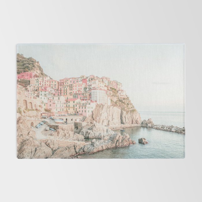 Positano, Italy Amalfi Coast Romantic Photography Rug Gallery Image 2