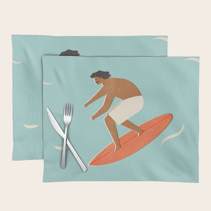 Mexican Surfer Placemat Gallery Image 1