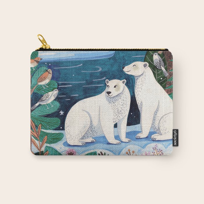 Creatures of the North Carry All Pouch Gallery Image 1