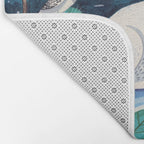 Creatures of the North Bath Mat Gallery Image 2