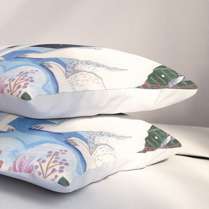 Creatures of the North Pillow Sham Gallery Image 3